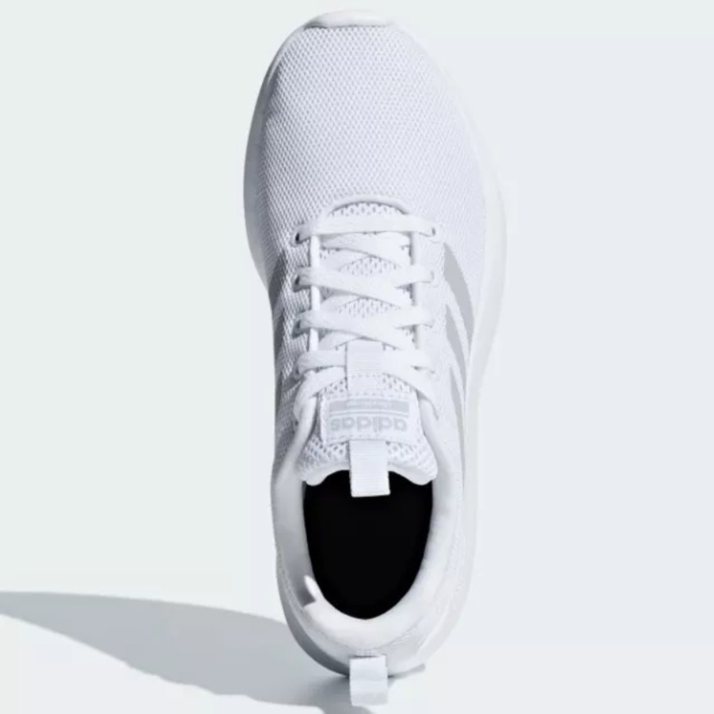 ADIDAS UNISEX YOUTH LITE RACER CLN K IN WHITE - Picture 6 of 6